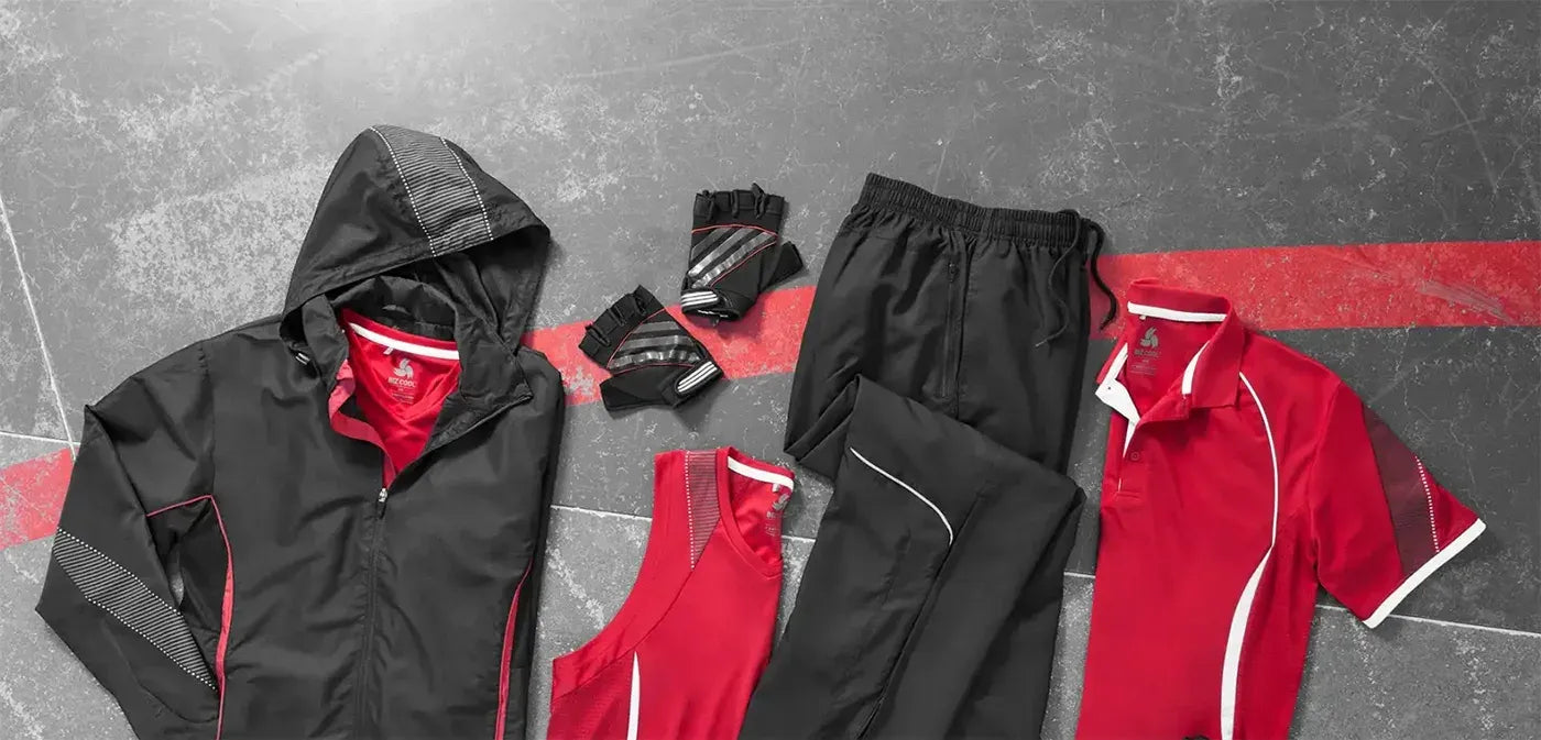 Customers wearing sportswear uniforms in Australia for team apparel and activewear testimonials