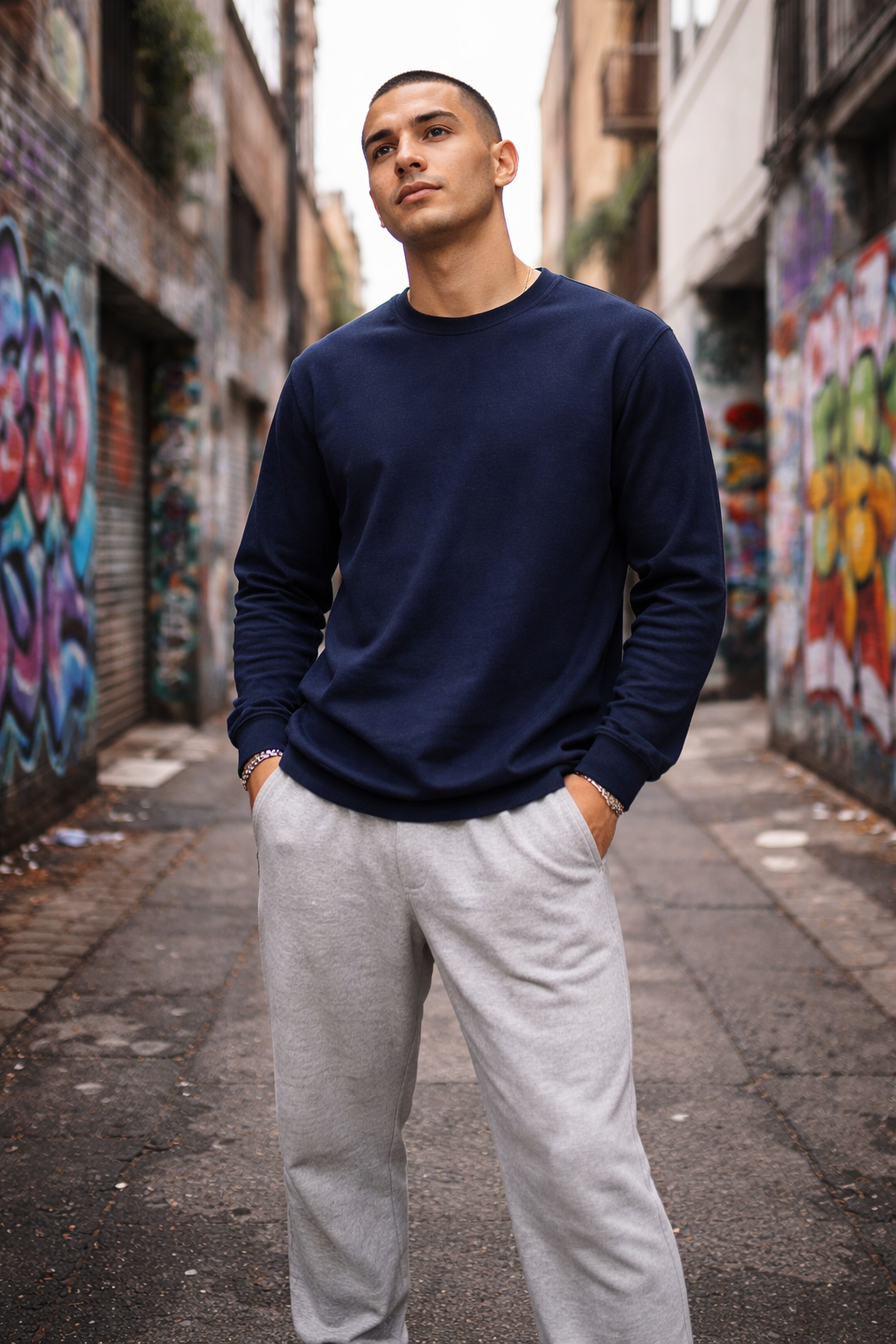 190gsm 1LS-1 Adult Long Sleeve Tee
