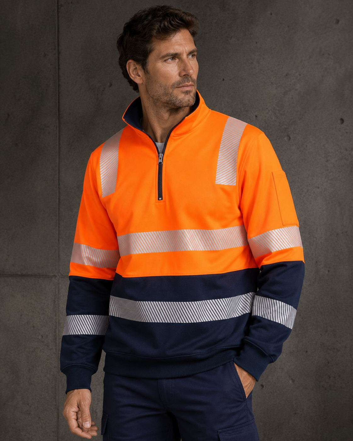 VIC Rail HiVis Jumper