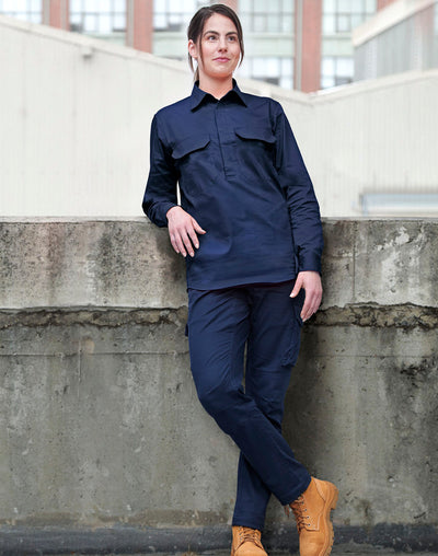 Cool Breeze Closed Front Shirt