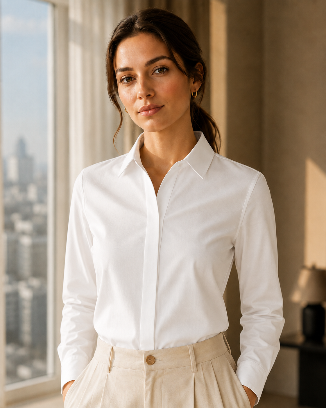 Womens Charleston LS Shirt