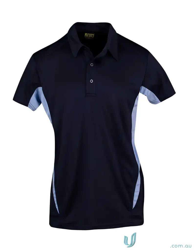 P446HB-1 P446HB Accelerator Polo -Larger Sizes in Navy