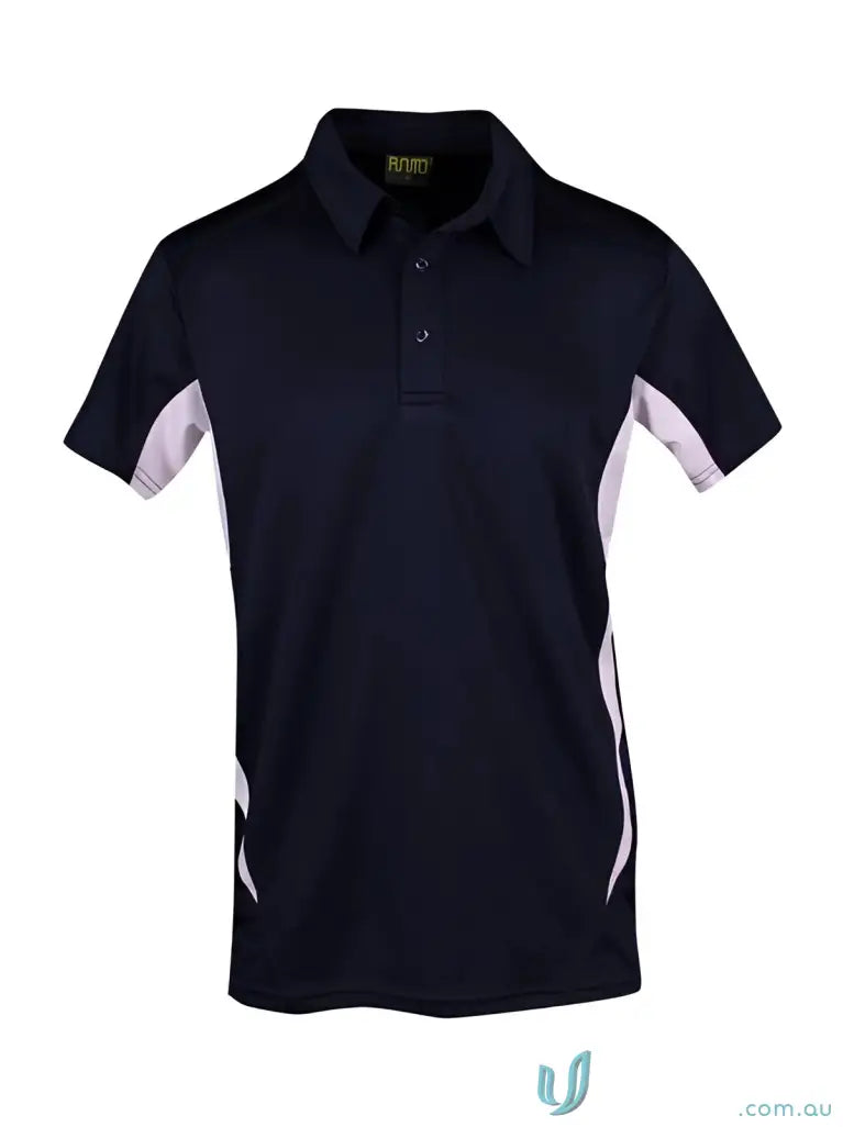 P446HB-1 P446HB Accelerator Polo -Larger Sizes in Navy