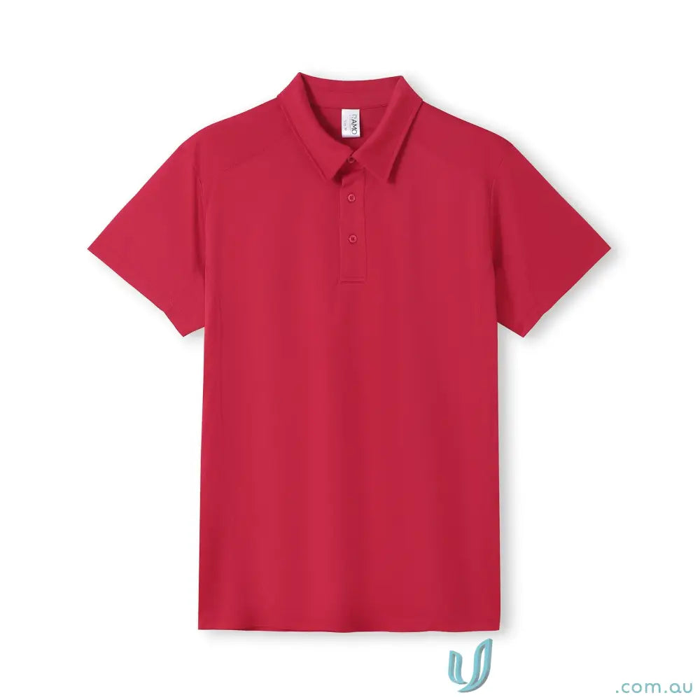 P446HB-1 P446HB Accelerator Polo -Larger Sizes in Red