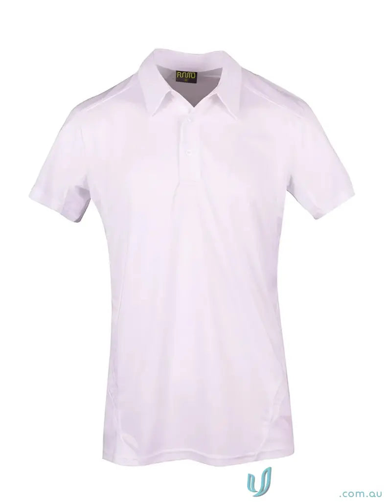 P446HB-1 P446HB Accelerator Polo -Larger Sizes in White