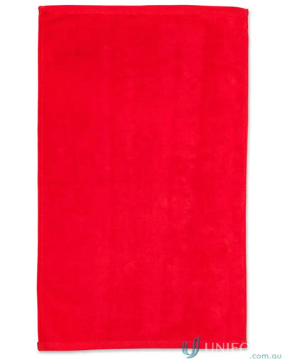 Winning Spirit TW01 Active Towel in red