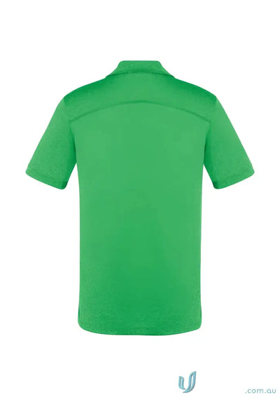 Green polo shirt from Aero Polo in the Biz Collection Aero polo lineup