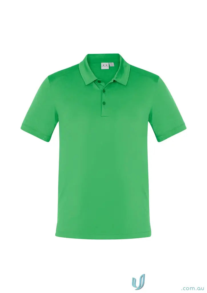 Green short-sleeved Aero Polo shirt from Biz Collection Aero collection for a fresh look
