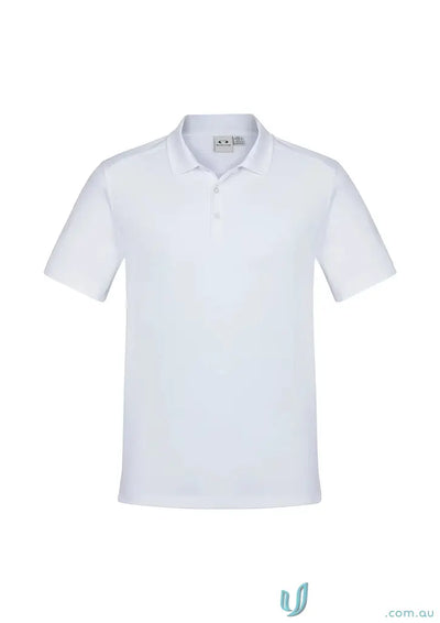 White short-sleeved Aero Polo shirt from Biz Collection Aero collection