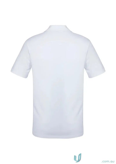 White short-sleeved Aero Polo shirt from Biz Collection Aero collection Aero Polo lineup