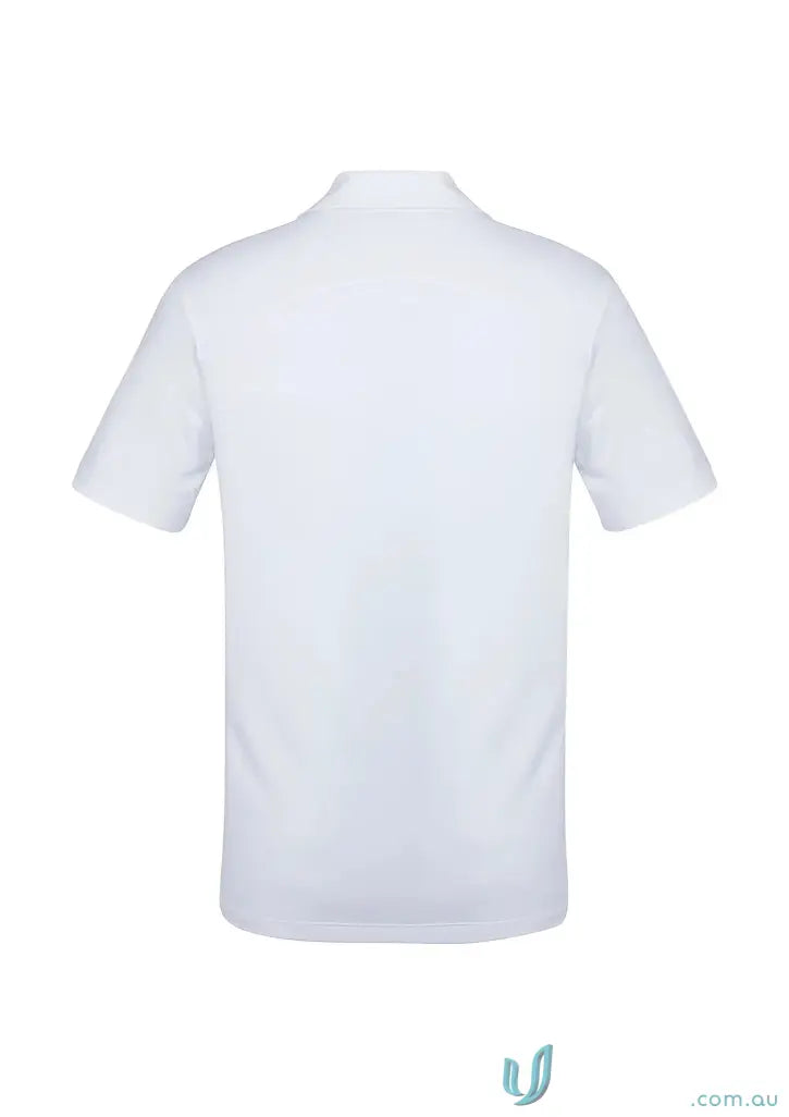 White short-sleeved Aero Polo shirt from Biz Collection Aero collection Aero Polo lineup