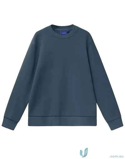 New FL05 Airlayed CVC Sweater in Slate Blue