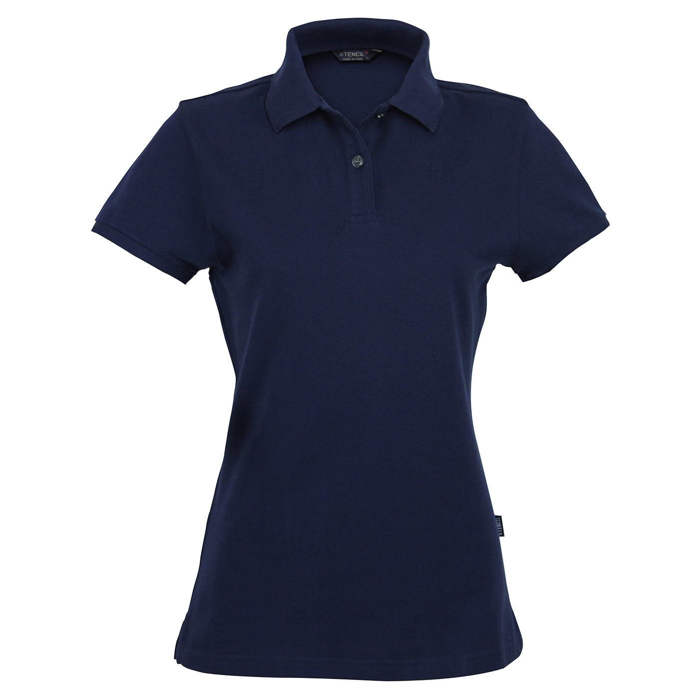Airlie Premium Ladies short sleeve polo in navy blue pique
