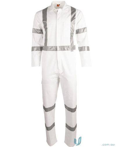 Winning Spirit WA09HV-1 AIW Biomotion Nightwear Coverall with Xback Tape in White