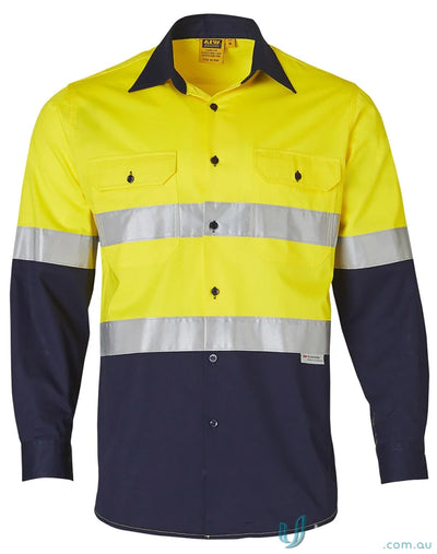 Winning Spirit SW60 AIW Cool-Breeze LS Safety Shirts