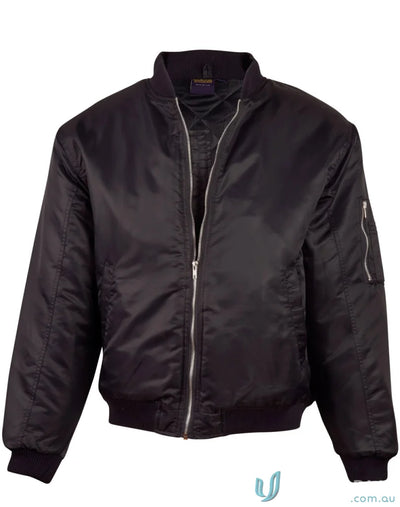 Winning Spirit FJ02 AIW Flying Jacket in Black