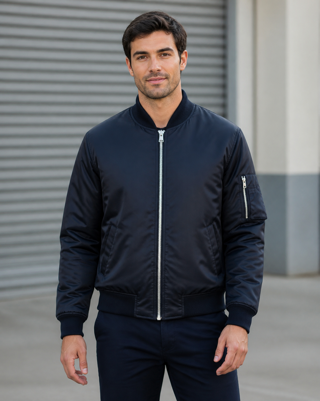 AIW Flying Jacket on Australian male model