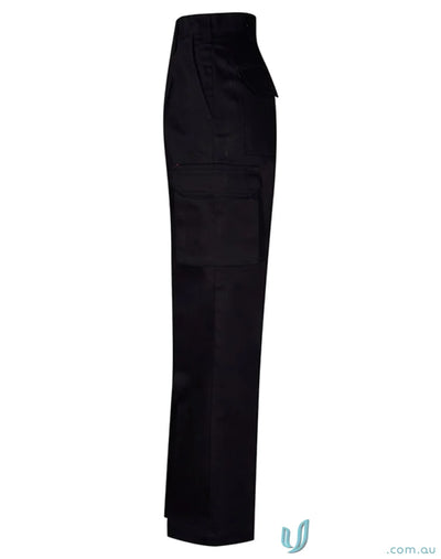 Winning Spirit WP07 AIW Heavy Cotton Pre-Shrunk Drill Pants in Black