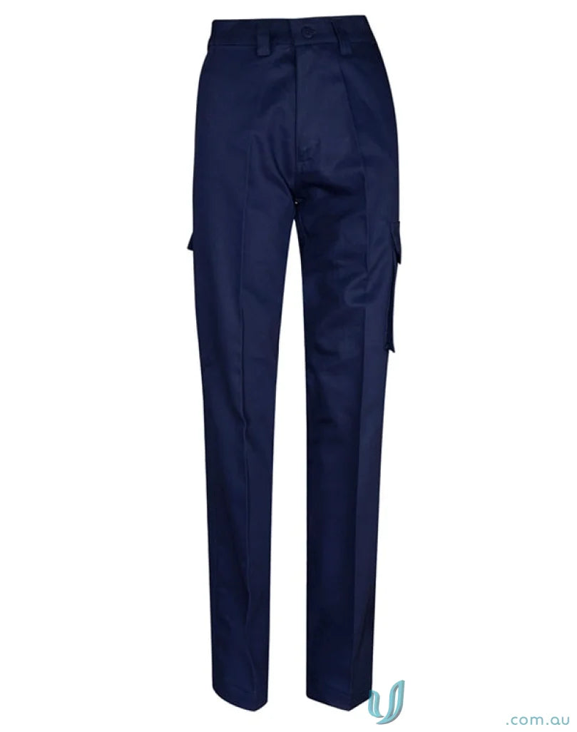 Winning Spirit WP07 AIW Heavy Cotton Pre-Shrunk Drill Pants in Navy