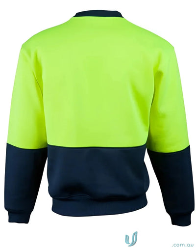 Winning Spirit SW017 AIW HiViz Crew Neck Windcheater