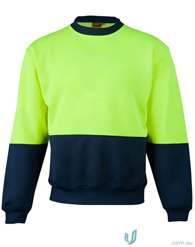 Winning Spirit SW017 AIW HiViz Crew Neck Windcheater