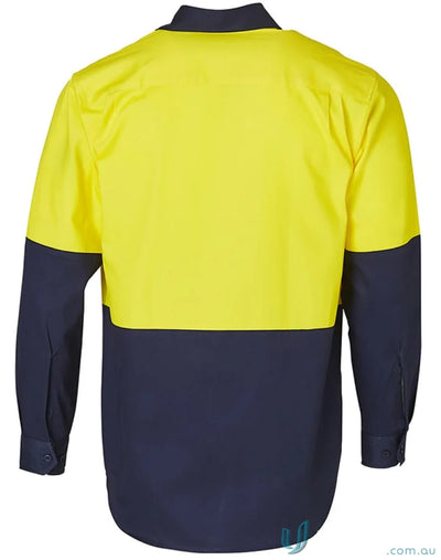 Winning Spirit SW54 AIW Safety Cotton Drill L/S Shirt
