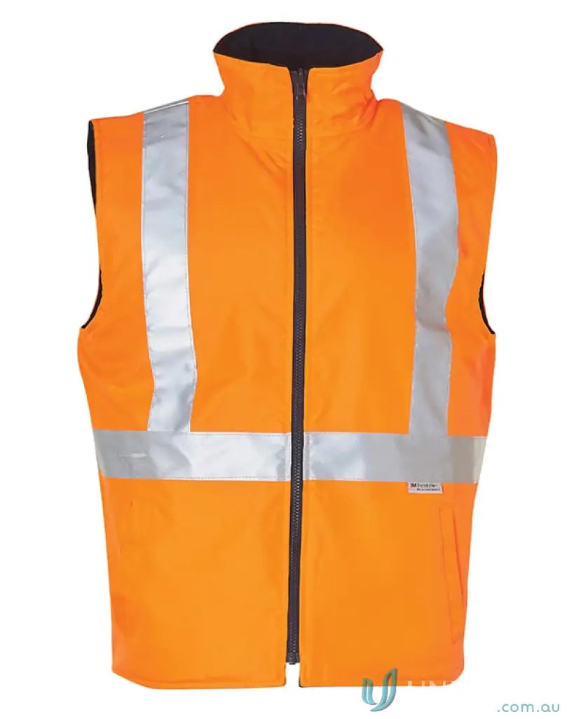 Winning Spirit SW19A-1 AIW Safety Reflective Vest in Fluoro Orange