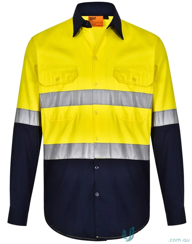 Winning Spirit SW82 AIW Unisex HiVis Cool Breeze LS Shirt