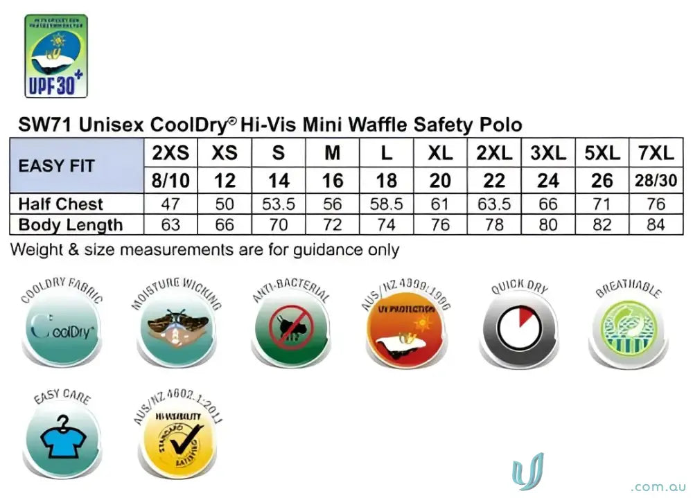 Winning Spirit SW71 Alliance SS Safety Polo