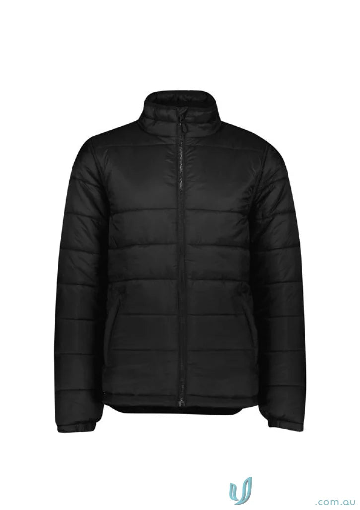 Biz Collection J212M Alpine Puffer Jacket in black