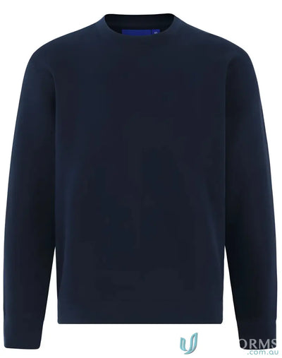 340gsm FL01 American Style Fleece Sweatshirt in Navy