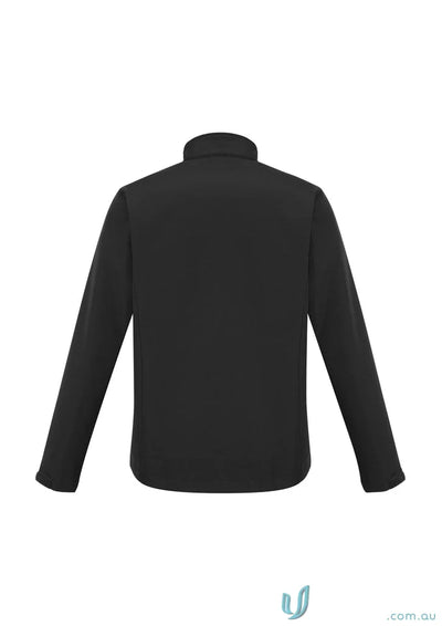 Biz Collection J740M Apex Softshell Jacket in Black