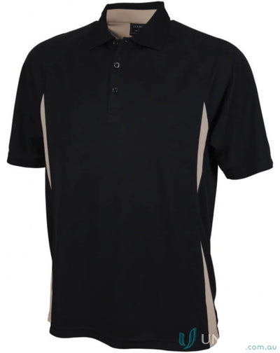 1057-PT 1057-PT-1 Arctic Polo in Black/Stone