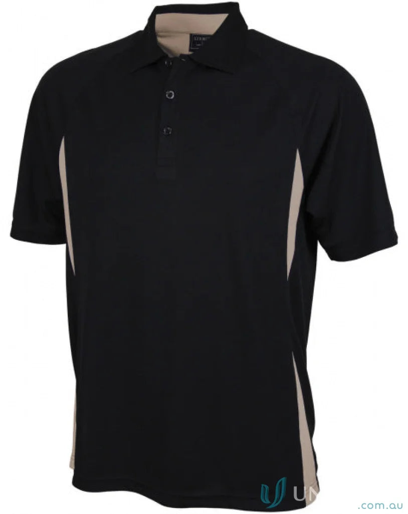 1057-PT 1057-PT-1 Arctic Polo in Black/Stone