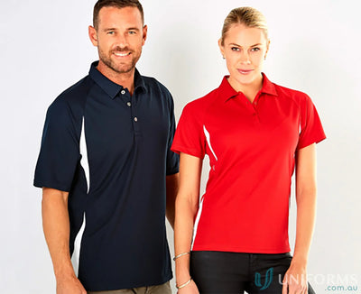 1057-PT 1057-PT-1 Arctic Polo in Red/White front product image