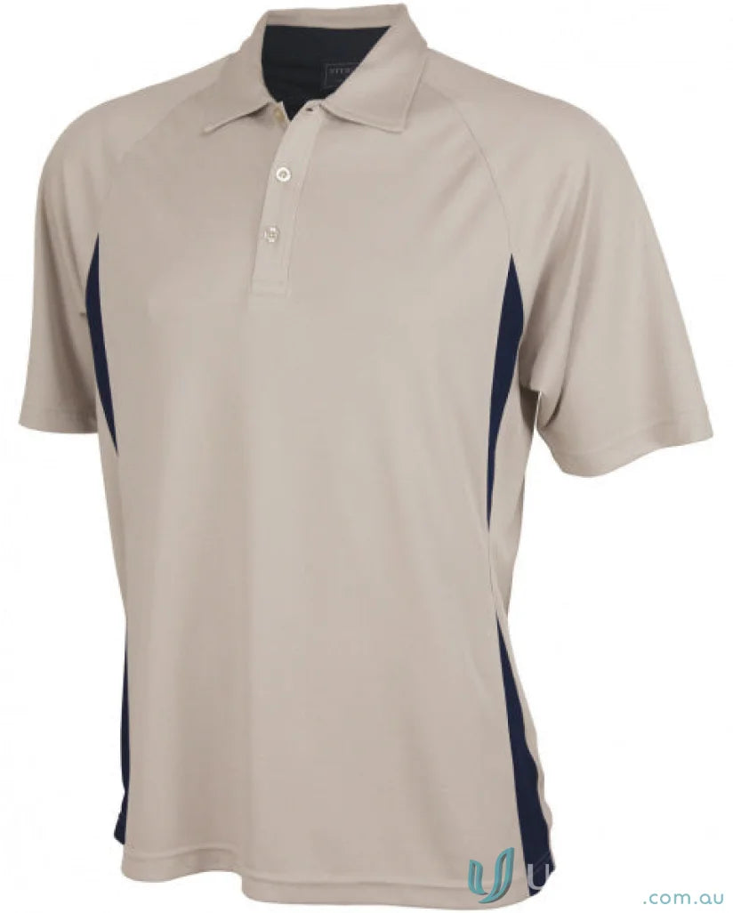 1057-PT 1057-PT-1 Arctic Polo in Sandstone/Navy
