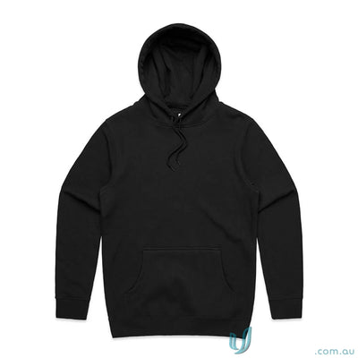 AS 5102 AS Stencil Hoodie in black