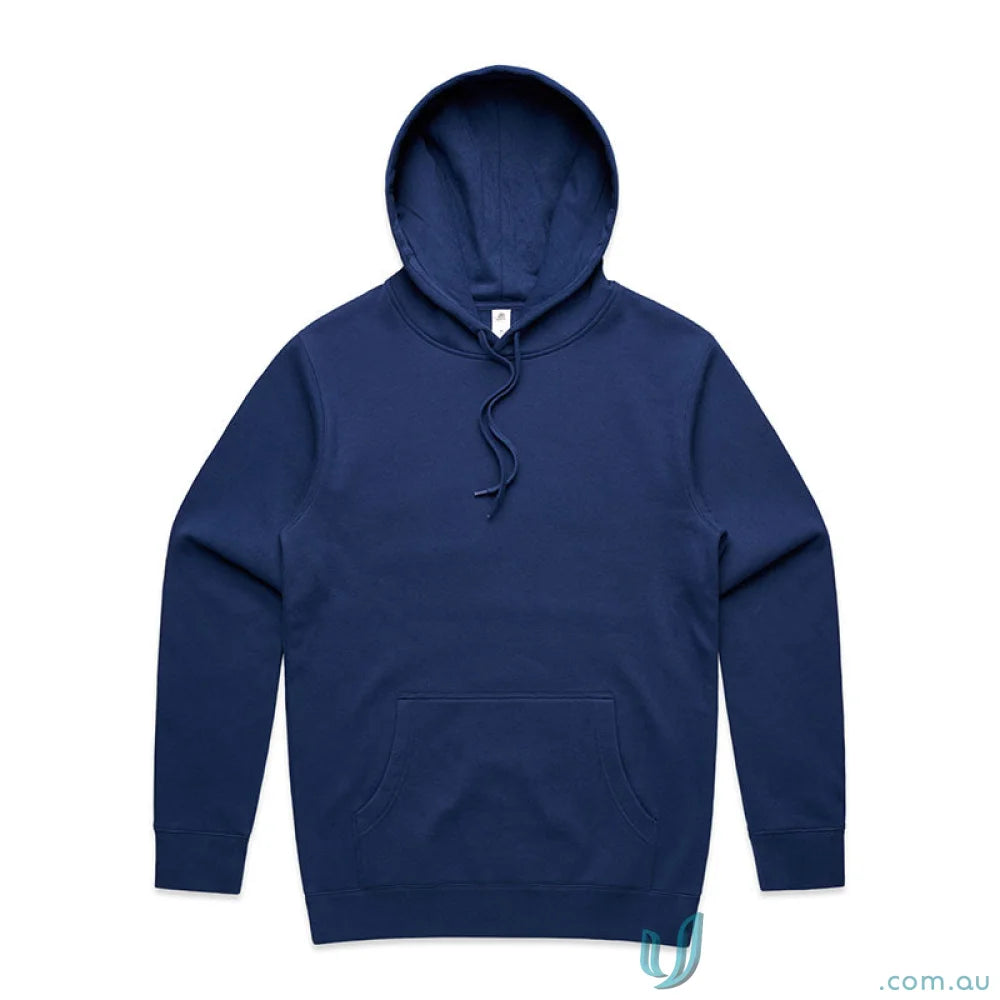 AS 5102 AS Stencil Hoodie in navy