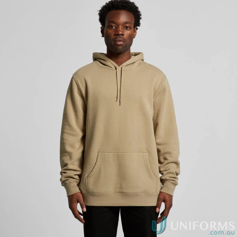 AS 5102 AS Stencil Hoodie in sand