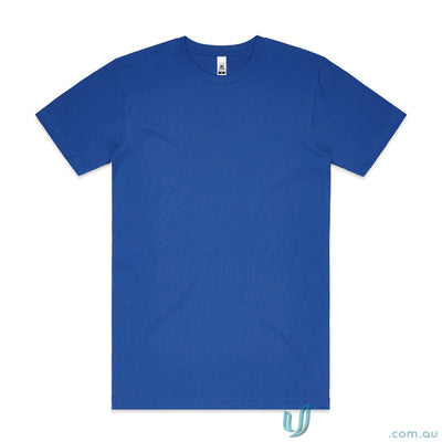 Blue Crew Neck T-Shirt from AS Block Tee, perfect for workwear and uniforms
