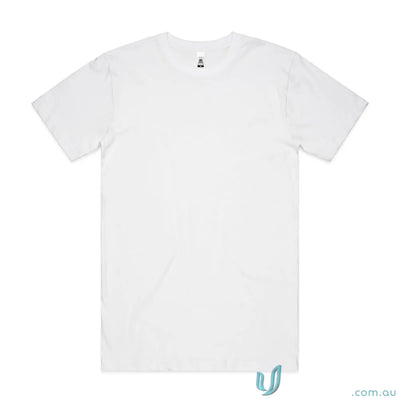 White short-sleeved AS Block Tee shirt ideal for workwear and uniforms