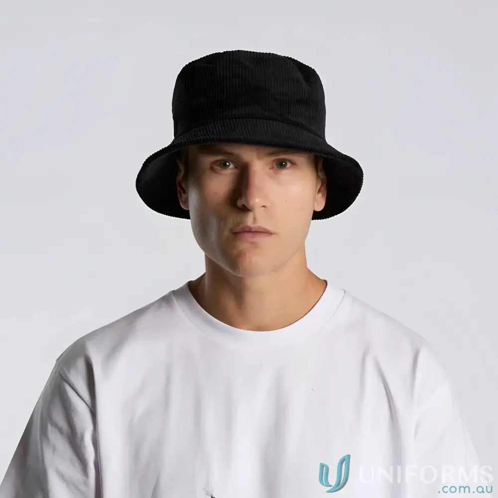 1176-BONE 1176-BLACK Cord Bucket Hat
