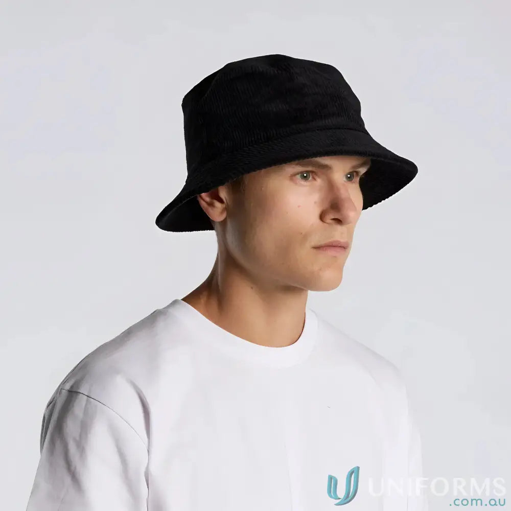 1176-BONE 1176-BLACK Cord Bucket Hat