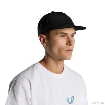 1157 Cap 1157-BLACK-OS Class Cord Trucker Cap