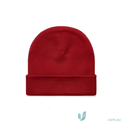 Acrylic Beanie 1107 Cuff Beanie in Cardinal