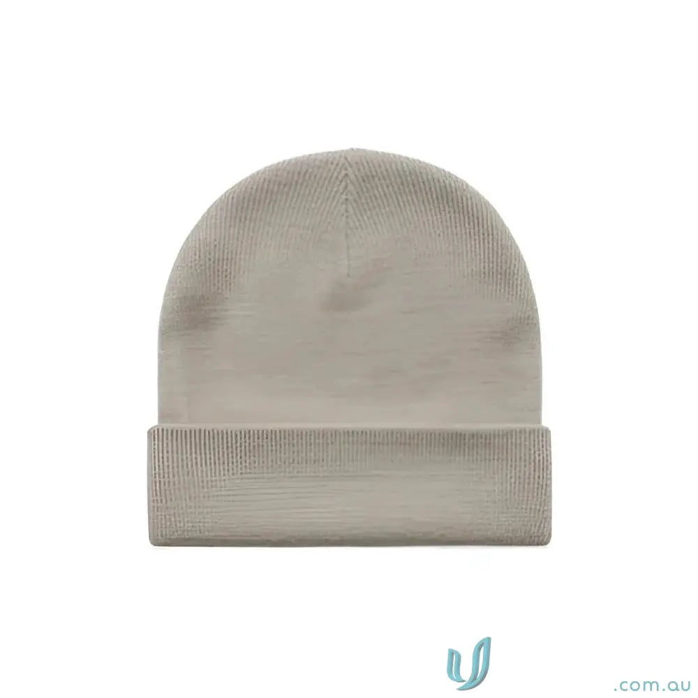 Acrylic Beanie 1107 Cuff Beanie in Mushroom
