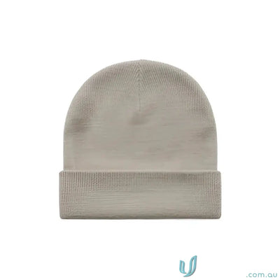 Acrylic Beanie 1107 Cuff Beanie in Mushroom
