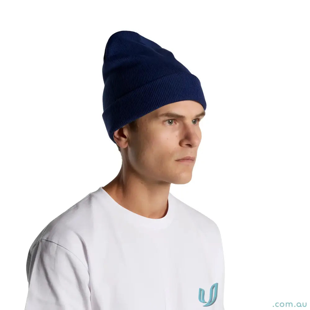 Acrylic Beanie 1107 Cuff Beanie in Navy