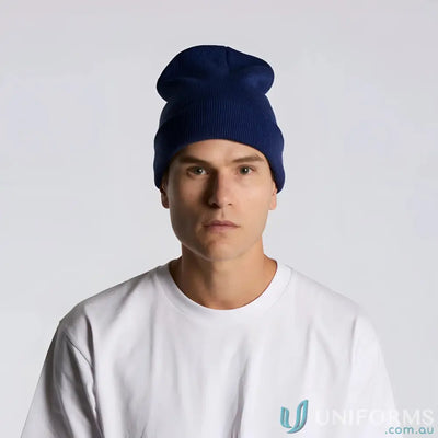 Acrylic Beanie 1107 Cuff Beanie in Navy