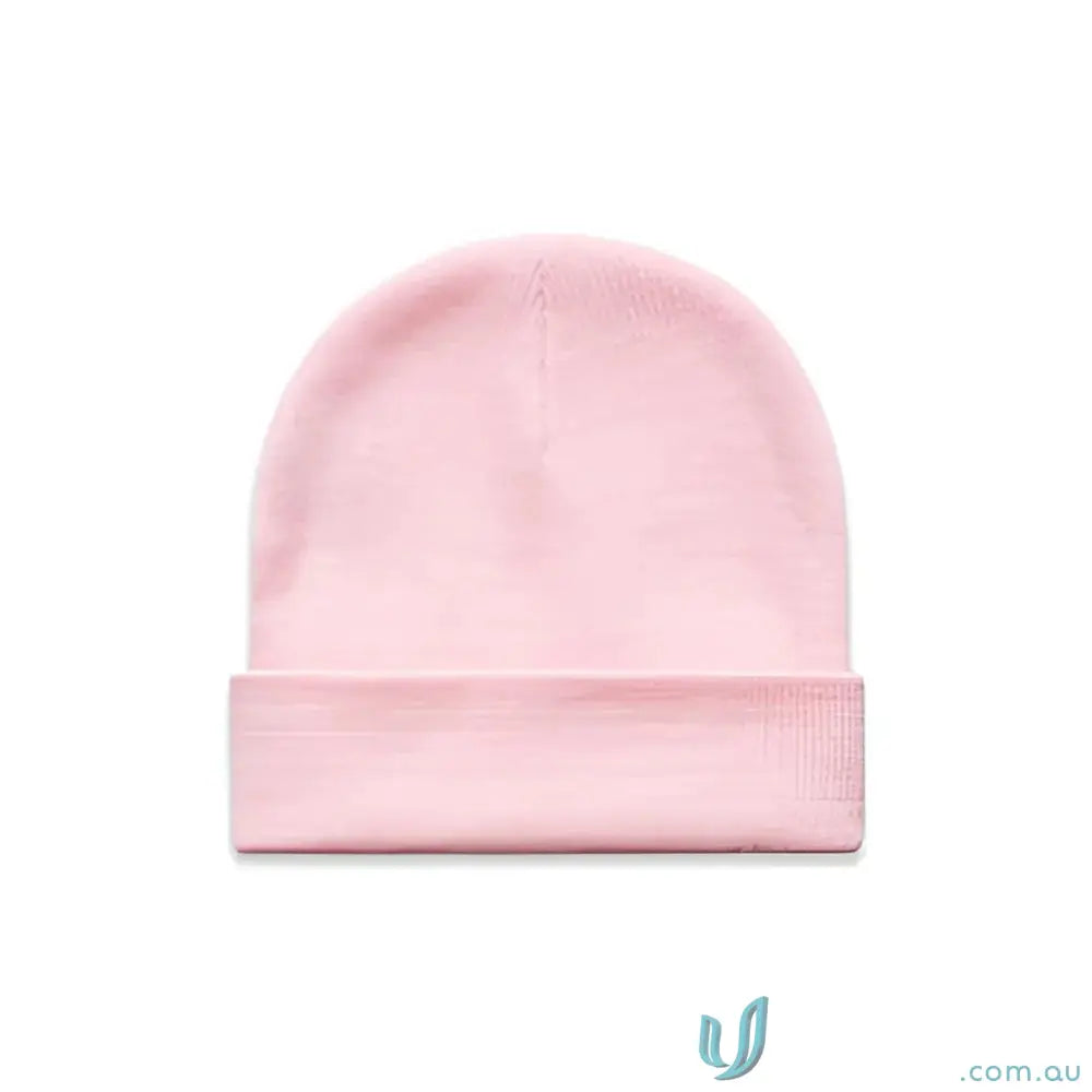 Acrylic Beanie 1107 Cuff Beanie in Pink
